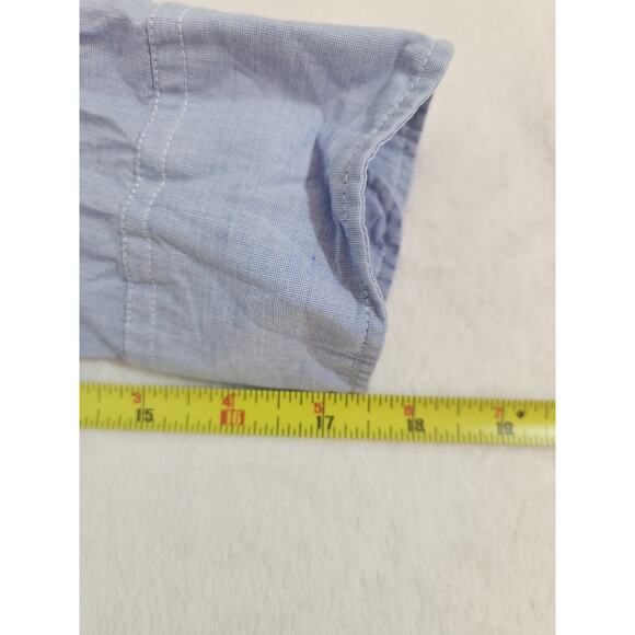 Bonobos Shirt Mens XL Short Blue Standard Fit Long Sleeve Preppy Business Work - Picture 9 of 11